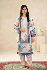 TBC Stitched 2 Piece Printed Summer Suit