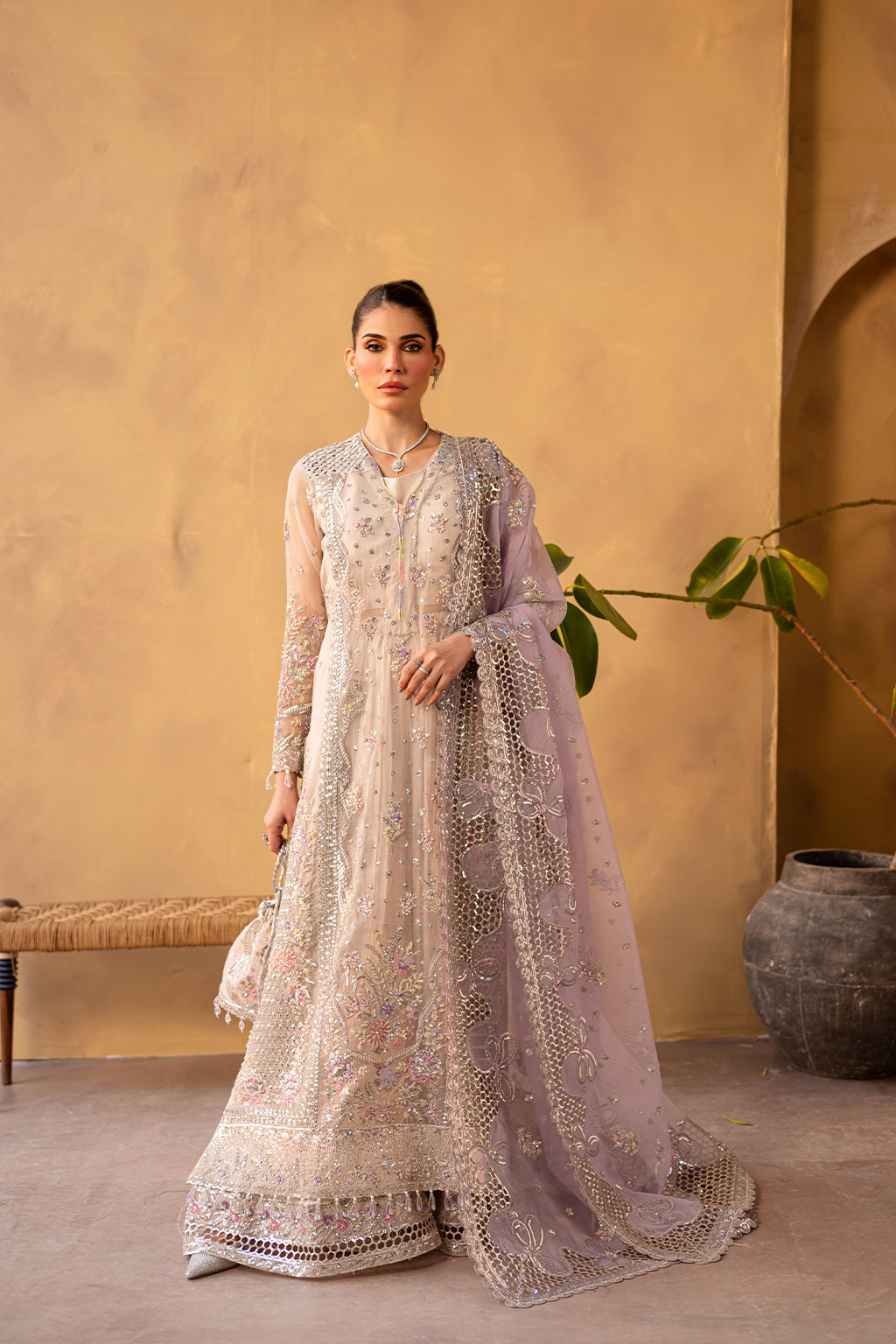 Regalia By Emaan Adeel Unstitched 3 Piece Formals Collection'2025-LUNARA