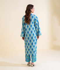 Sinopia Stitched 2 Piece Summer Women Suit-SS26-010-Sky Blue