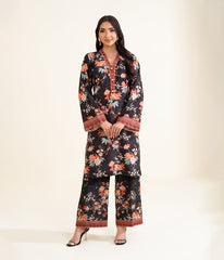 Sinopia Stitched 2 Piece Summer Women Suit-SS26-024-Black