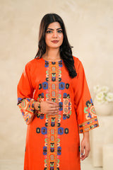 TBC Stitched 2 Piece Printed Summer Suit