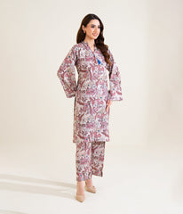Sinopia Stitched 2 Piece Summer Women Suit-SS26-005-Beige