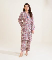 Sinopia Stitched 2 Piece Summer Women Suit-SS26-005-Beige