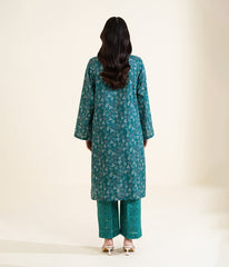 Sinopia Stitched 2 Piece Summer Women Suit-SS26-009-Green
