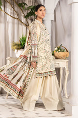 Elaheh By Mbasics Maria B Unstitched 3 Piece Printed Lawn Vol-01 Collection-MB-02