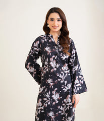 Sinopia Stitched 2 Piece Summer Women Suit-SS26-011-Black