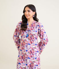 Sinopia Stitched 2 Piece Summer Women Suit-SS26-006-Light Purple