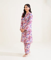 Sinopia Stitched 2 Piece Summer Women Suit-SS26-006-Light Purple