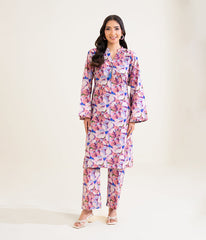 Sinopia Stitched 2 Piece Summer Women Suit-SS26-006-Light Purple