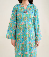 Sinopia Stitched 2 Piece Summer Women Suit-SS26-002-L Green