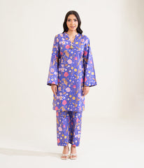 Sinopia Stitched 2 Piece Summer Women Suit-SS26-001-Purple