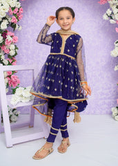 Modest Stitched 3 Piece Kids Festive Formals Edit-02 Collection'2024-Zahri