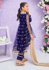 Modest Stitched 3 Piece Kids Festive Formals Edit-02 Collection'2024-Zahri