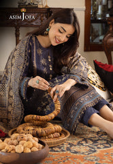 Asim Jofa Designers Limited Edition Ajiwd-05 Printed Khaddar 3 Pcs