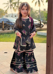 Modest Stitched 3 Piece Formals Kids Suit-Siyara