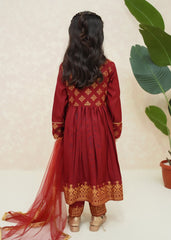 Modest Stitched 3 Piece Formals Kids Collection'2025-Gulnar