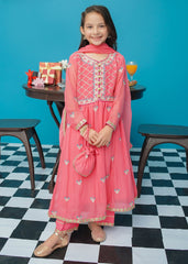 Modest Stitched 3 Piece Kids Festive Formals Edit-02 Collection'2024-Shireen