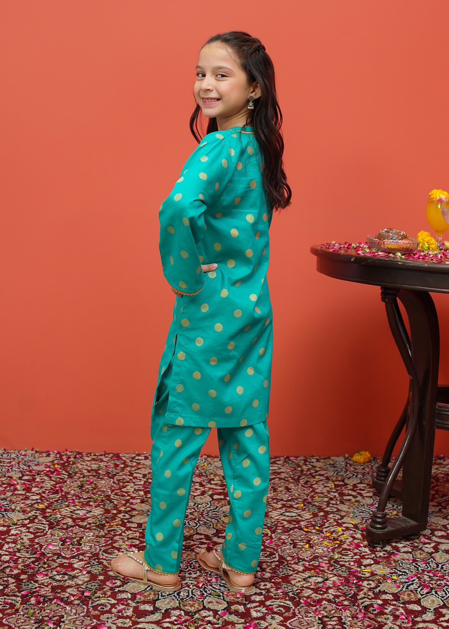 Festive Ensembles By Modest Stitched 2 Piece Printed Emb Cambric Vol-02 Collection'2024-8515