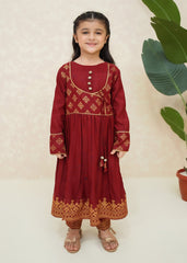Modest Stitched 3 Piece Formals Kids Collection'2025-Gulnar