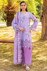 Range By Charizma Unstitched 3 Piece Emb Lawn Vol-01 Collection'2024-CRN4-01