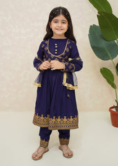 Modest Stitched 3 Piece Formals Kids Collection'2025-Zehra