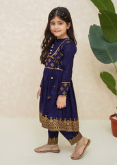 Modest Stitched 3 Piece Formals Kids Collection'2025-Zehra