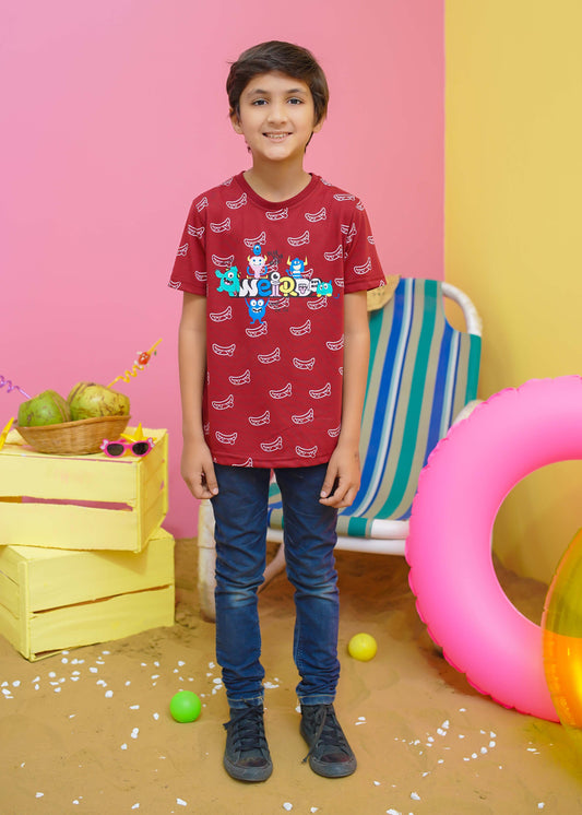 Modest Stitched Summer Kids Collection'2024-Weirdoo Graphic Tee