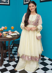 Modest Stitched 3 Piece Kids Festive Formals Edit-02 Collection'2024-Kanwal