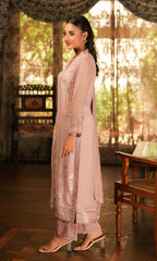 Shamooz Stitched 3 Piece Formals Collection'2025-Tea Rose SE-040