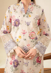 Solace by Meerak Stitched 3 Piece Summer Lawn Suit-DL 01