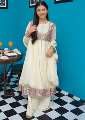 Modest Stitched 3 Piece Kids Festive Formals Edit-02 Collection'2024-Kanwal