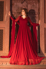 Gulab By Haniumaimaz Stitched 2 Piece Formals Suit-Soha