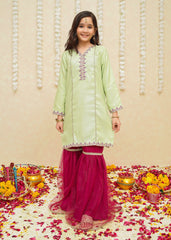 Gulzar By Modest Stitched 3 Piece Formals Collection'2025-8965-Green