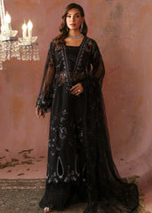 Tara By Sardinia Unstitched 3 Piece Wedding Collection-Ebony