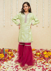 Gulzar By Modest Stitched 3 Piece Formals Collection'2025-8965-Green