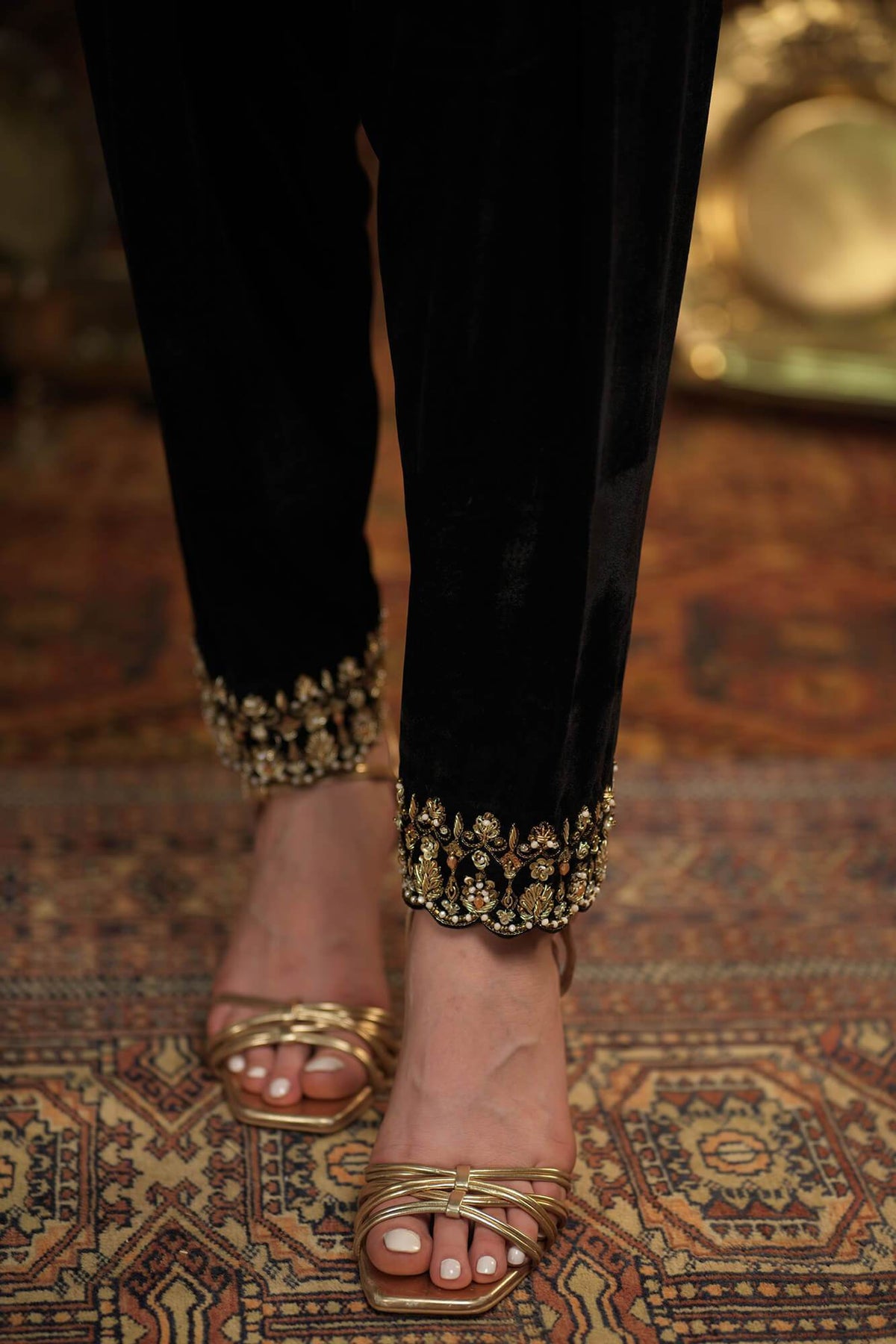Kahani By Zaaviay Stitched Koel Velvet Shalwar