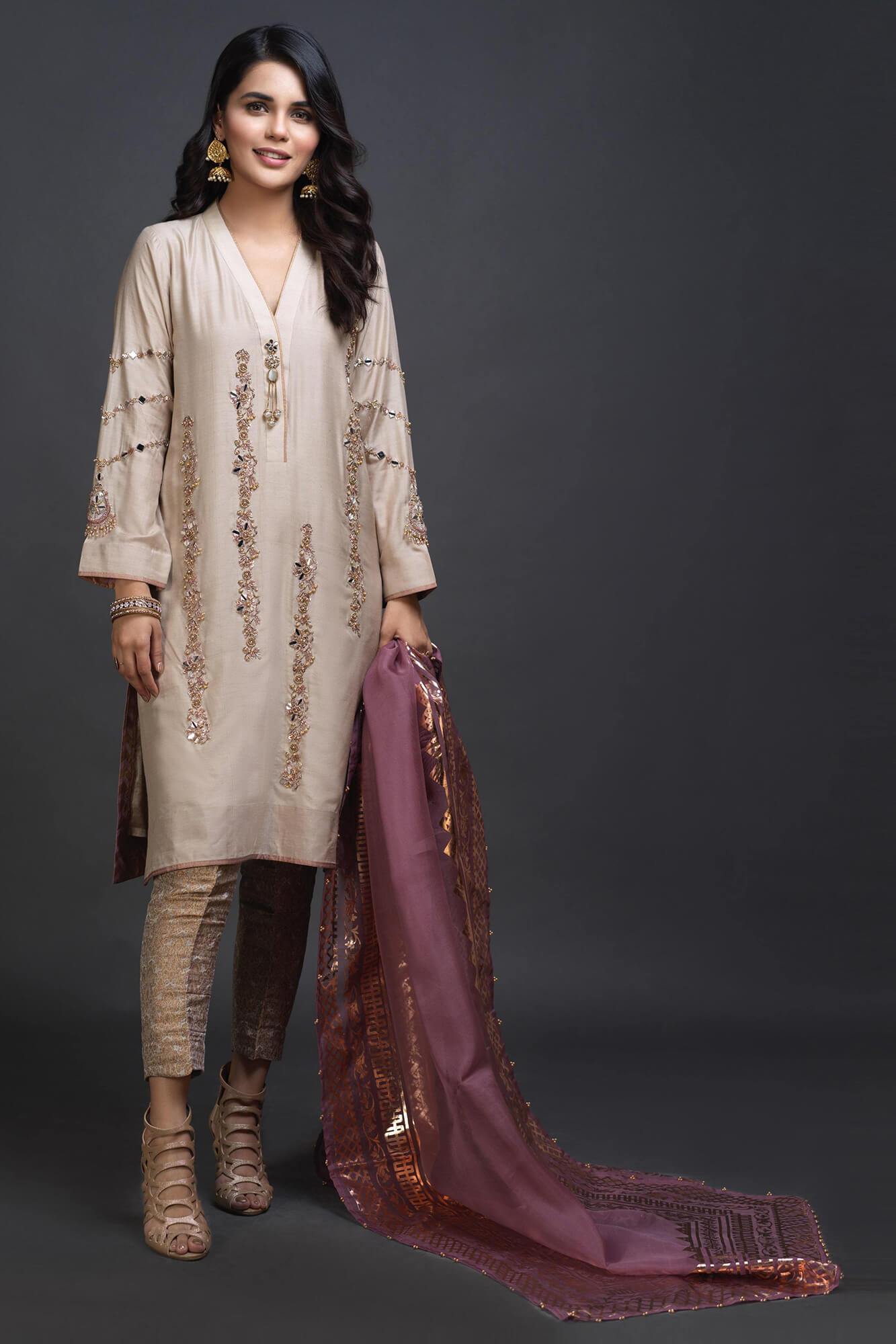 Khwahish By Zaaviay Stitched Vol 3 Silsila (Three Piece)