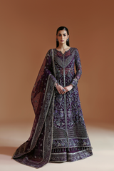 Celestique By Emaan Adeel Unstitched 3 Piece Wedding Formals Suit-AMETHYST