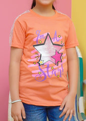 Modest Stitched Summer Kids Collection'2024-Star Graphic Tee