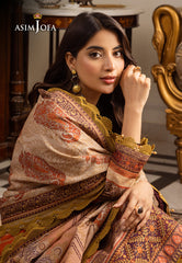 Asim Jofa Aira & Asra Pret Ajiwp-12 Embroidered Khaddar Stitched 3 Pcs