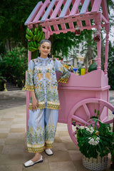 Sip N Style by Opole Stitched 2 Piece Collection'2025-Mango Splash