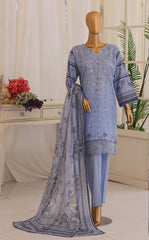 TABEER By Dr Haris Unstitched 3 Piece Lawn Suit-TAB-001