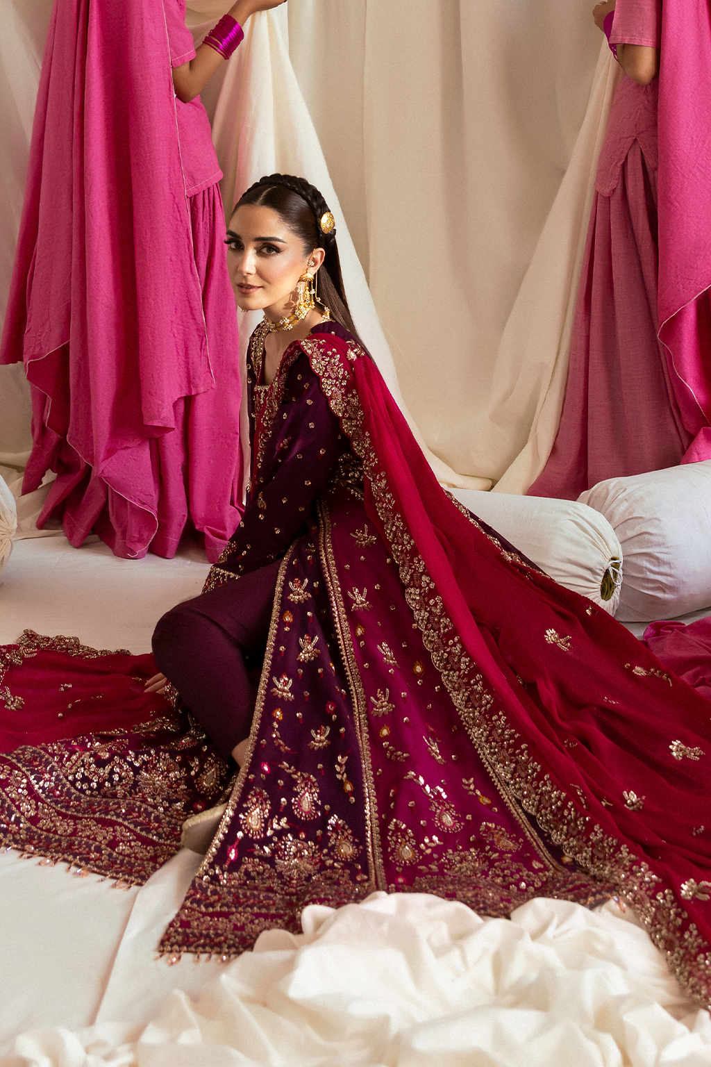 The Empress Wedding By Emaan Adeel Unstitched 3 Piece Formals Collection'2025-Avoria