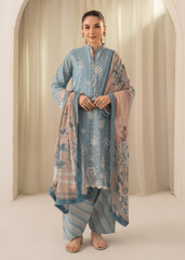 Solace by Meerak Stitched 3 Piece Summer Lawn Suit-DL 02