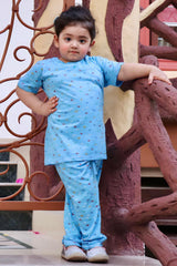 12 AM By Khawar Latif Airplane print  Kids Pyjamas