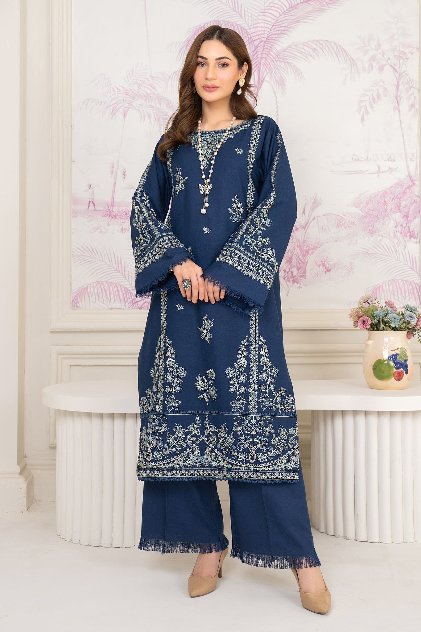 Winter Basics by Panache Apparel Stitched Collection-Frosted Dew