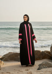 Hijabi.Pk Alluring Fusion Abaya | Serene Threads