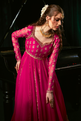 Gulab By Haniumaimaz Stitched 2 Piece Formals Suit-ZUMRA