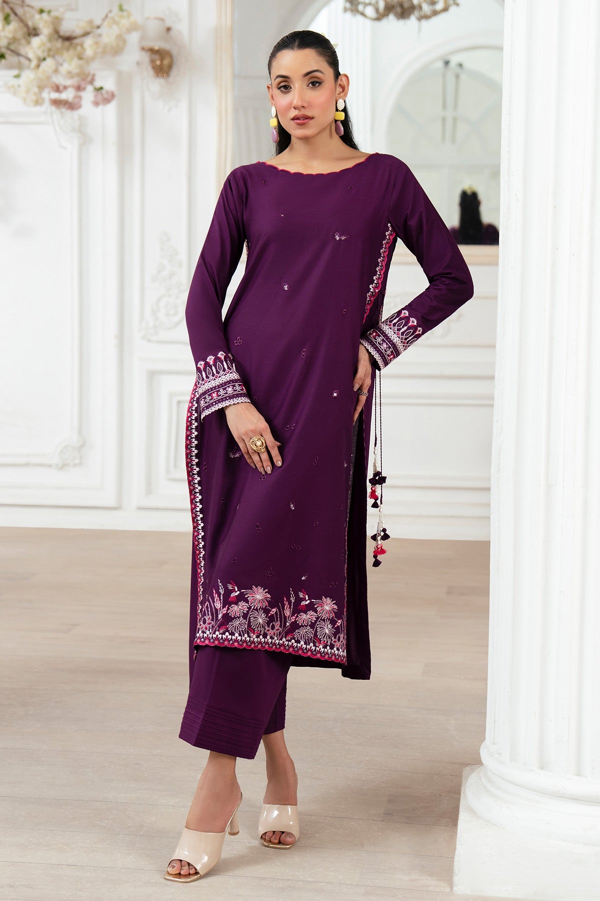 Kianna Pret By Imrozia Serene Stitched Summer Lawn Collection'2025-SP-80 Carina