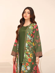 Floret By Nazmina Premium Swiss Lawn Collection'2025-Sapphire Whisper (LD-16)